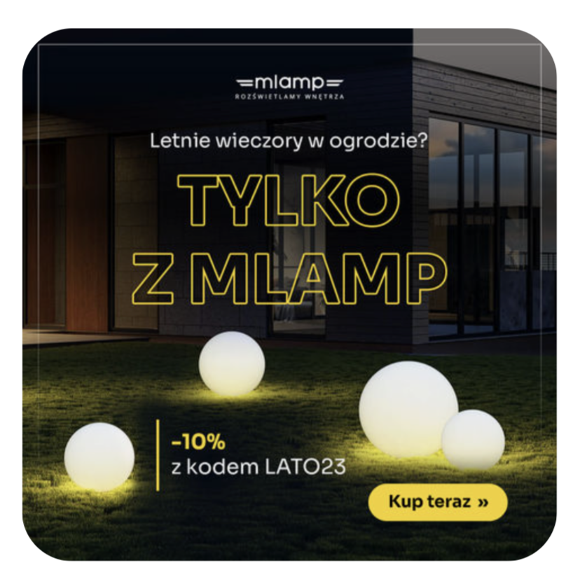 Jak zwiększyliśmy sprzedaż online oświetlenia dla mlamp.pl łącząc Meta Ads, Google Ads, Pinterest i TikTok